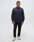 Tentree Mens Helmcken Jacket - Midnight Blue Heather