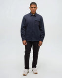 Tentree Mens Helmcken Jacket - Midnight Blue Heather