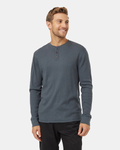 Tentree Mens TreeWaffle Longsleeve Henley