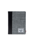 Herschel Raynor Passport Holder - Raven Crosshatch