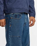 RVCA Mens KLS Americana Denim Jeans - Dusty Blue Wash