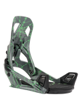 Burton Men's Step On® Re:Flex Snowboard Bindings - Gray / Green Voltage
