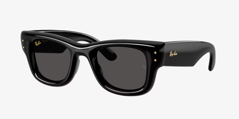 Ray-Ban Mega Wayfarer Sunglasses - Black W/ Ultra Black