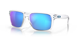 Oakley Holbrook™ XL Sunglasses - Polished Clear W/ Prizm Sapphire Polarized