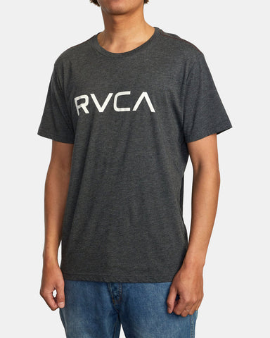 RVCA Mens Big RVCA Tee - Black/White