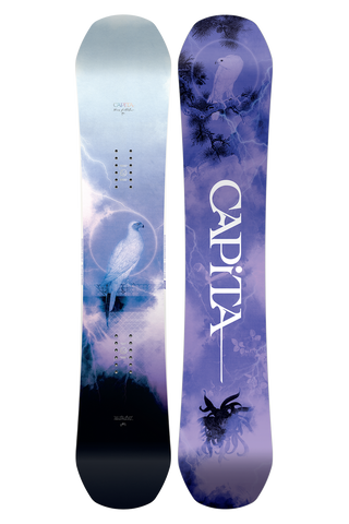 Capita Women's Birds Of A Feather True Twin/Hybrid Camber Snowboard