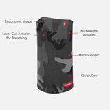 Airhole Airtube Ergo Laser Polar Fleece Facemask - Stealth Camo