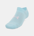 Under Armour Unisex UA Essential Cushion 6-Pack No Show Socks - Stream / Prime Pink - 494