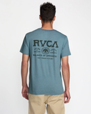 RVCA Mens Taos SS Tee - Vintage Navy