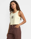 RVCA Womens Flow Tank - Sunrise