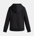 Under Armour Girls' UA Rival Fleece Shimmer Hoodie - Black / Iridescent - 005