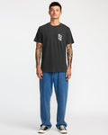 RVCA Mens Benj All Seeing Tee - Pirate Black