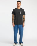 RVCA Mens Benj All Seeing Tee - Pirate Black
