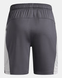 Under Armour Boys' UA Tech™ Vent Shorts - Castlerock / White - 025