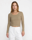 RVCA Womens Jungle Long Sleeve Shirt - Desert Taupe