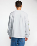 RVCA Mens KSL Long Sleeve Tee - White