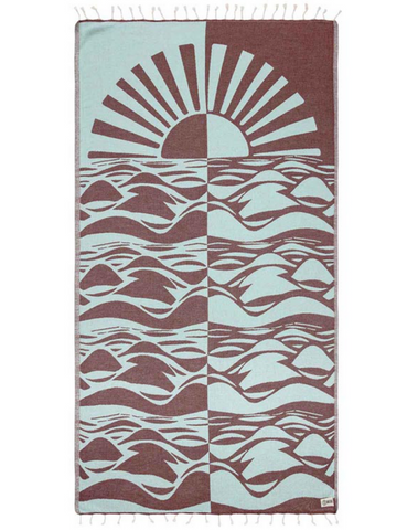 Sand Cloud Towel - Ripple Block