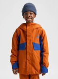 Burton Kids' Ascutney 2L Jacket - Spiced Chai / Twilight Blue