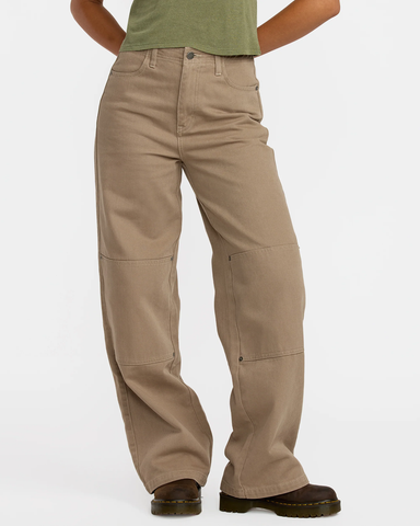 RVCA Womens Dayshift Pant - Desert Taupe