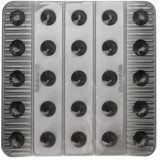 Dakine Ramp Spike Mat - Clear Black