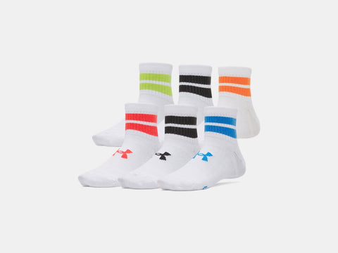 Under Armour Kids UA Essential 6-Pack Socks