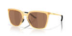 Oakley Sielo SQ Sunglasses - Matte Transparent Light Curry W/ Prizm Tungsten