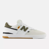 NB Numeric Jamie Foy 306 Cup Shoe - NB 103 White Dark Moss