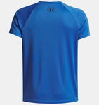 Under Armour Boys' UA Tech™ Hybrid Print Short Sleeve - Blue Atlantis / Royal - 402