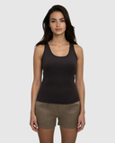 Tentree Women's Dover Tank - Meteorite Black