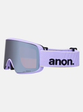 Anon M6S Goggles + Bonus Lens + MFI® Face Mask - Hyper Lilac