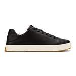 OluKai Men's Lae‘ahi Lī ‘Ili Waterproof Leather Shoes - Onyx