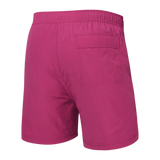Saxx Mens Go Coastal 5" Swim Short - Magenta