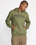 RVCA Mens Big RVCA Hoodie - Ranger Green