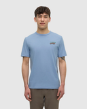 Tentree Mens Lake Tentree T-Shirt - Lakeside Blue/Lake Day