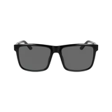 Dragon Meridien LL Sunglasses - Shiny Blackl/Lumalens Smoke