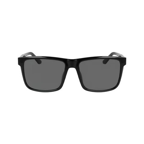 Dragon Meridien LL Sunglasses - Shiny Blackl/Lumalens Smoke