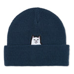 Ripndip Lord Nermal Waffle Knit Beanie - Navy
