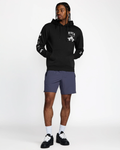 RVCA Mens Global Rank Hoodie - Black