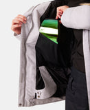 Roxy Womens Billie Snow Jacket - Heather Gray