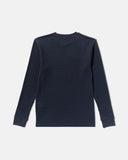 RVCA Mens Dayshift Long Sleeve Thermal Shirt - Moody Blue