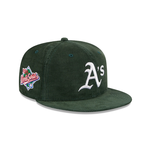 New Era Oakland Athletics 59Fifty Throwback Cord Fitted Hat