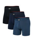 Saxx Vibe Xtra Soft (3 Pack) Underwear - Dark Denim/Navy/Black