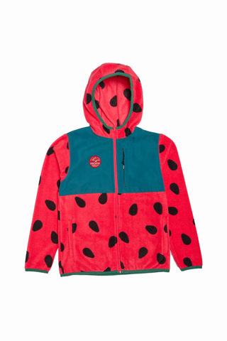 Airblaster Youth Fleece Jacket - Watermelon