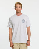 Quiksilver Mens Bubbles T-Shirt - Silver White Heather