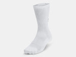 Under Armour Unisex UA Training Cotton 6-Pack Crew Socks - White - 100