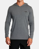 RVCA Mens Sports Vent Technical Hooded Top