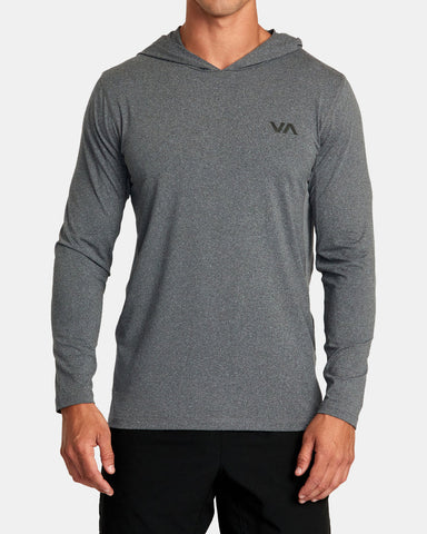RVCA Mens Sports Vent Technical Hooded Top