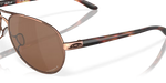 Oakley Feedback Sunglasses - Rose Gold Prizm Tungsten Polarized