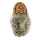 Manitobah Women's Tipi Suede Moccasin - Oak