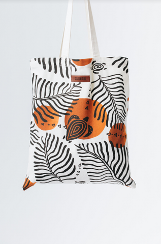 Sand Cloud Everyday Tote - Retro Turtles